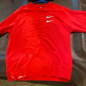 Long sleeve red Tshirt